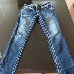 Miss Me Dark Blue Skinny Jeans